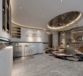 美容SPA會所康樂區游泳池健身