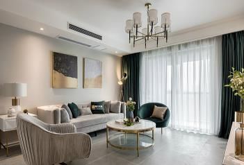 【佳天下裝飾】現(xiàn)代輕奢風三居室，高級灰質(zhì)/三室兩衛(wèi)/125/總價：17.5萬元