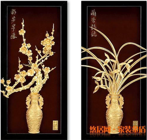 學會立體金箔畫的保養方法