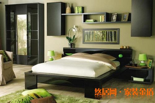 家居床頭收納格設計