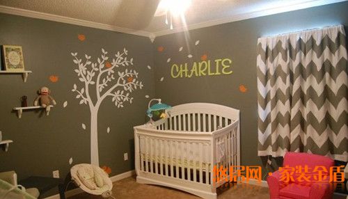 嬰兒房布置床注意細節