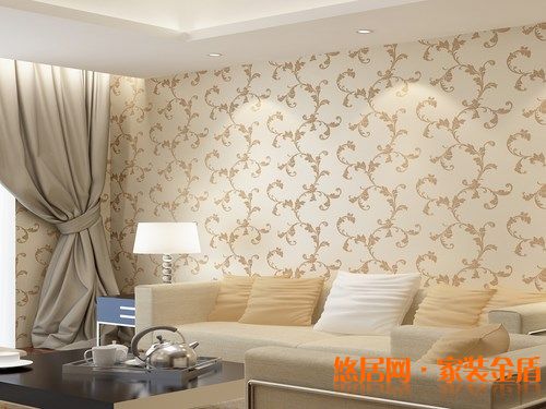 客廳墻紙選擇