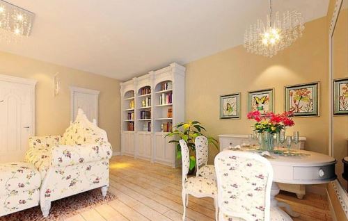 田園風格裝修客廳