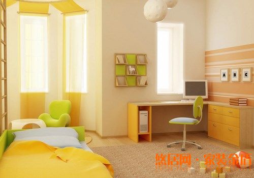 兒童房裝修重慶裝修公司建議使用水性漆