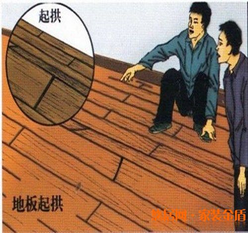 導致木地板起拱的原因有哪些?
