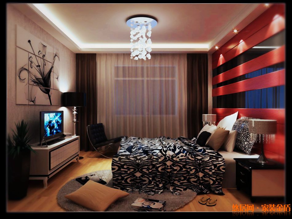 小戶型臥室效果圖